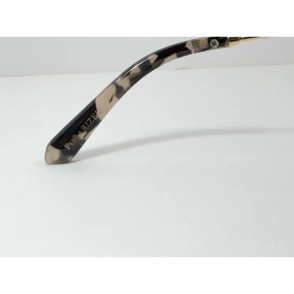 I-SEA Ella Polarized Round Cat Eye Sunglasses Light Tortoise Frame Gray Lenses